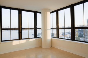 Vacant apartment, New York City, New York, USA